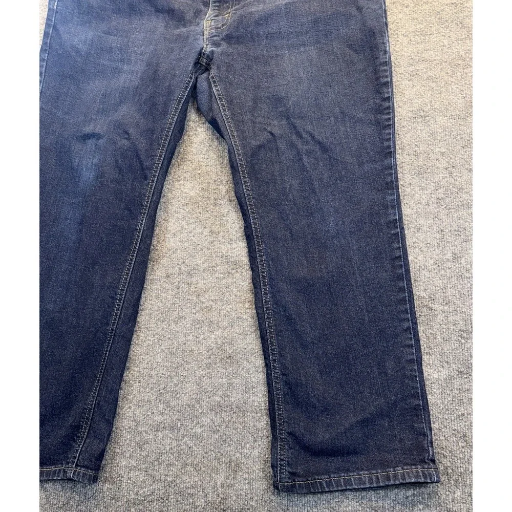 Levi's 541 Athletic Fit Jeans Men's Size 46x29 Dark Wash Stretch Denim